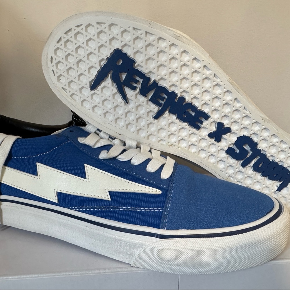 Revenge x Storm Blue OG Low Top Size(9, 10, 11) Brand New